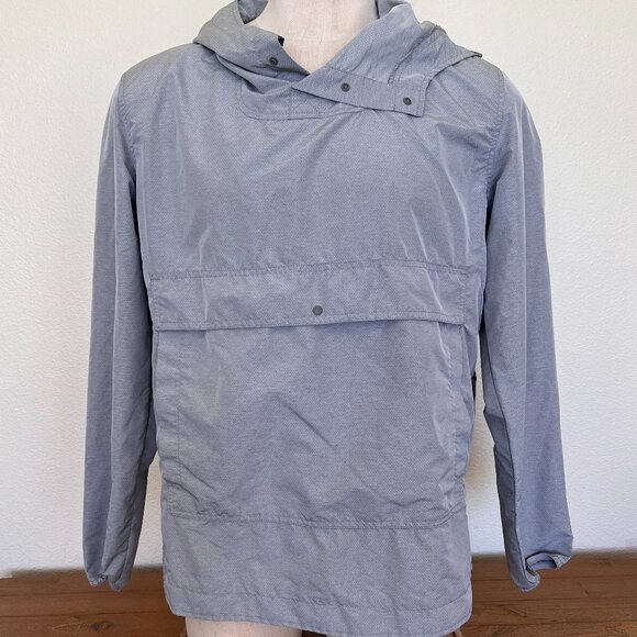 Herschel Men's Voyage Anorak - Light Gray Jacket - Size Medium - Picture 1 of 8